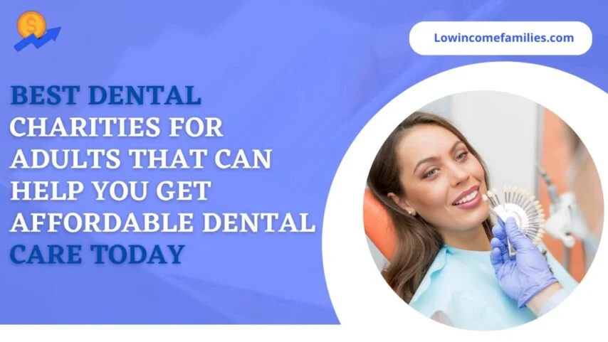 Dental charities for adults