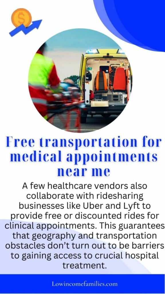 Free uber rides for medical appointments