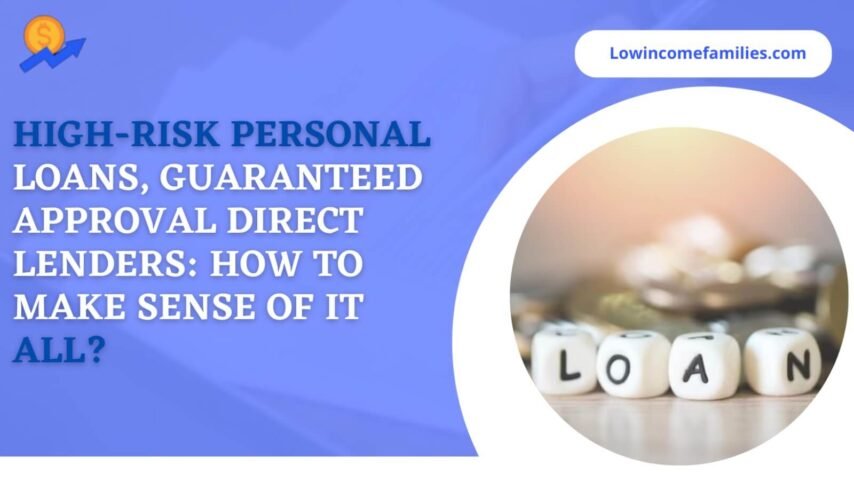 High risk personal loans guaranteed approval direct lenders