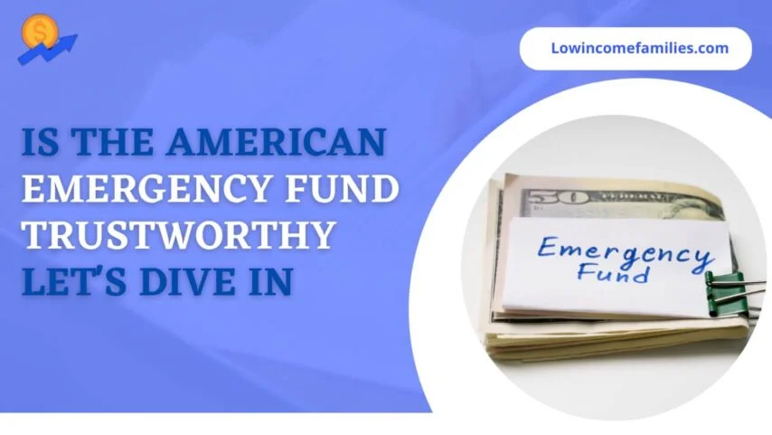 Is American emergency fund legit