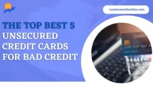 Unsecured credit cards for bad credit