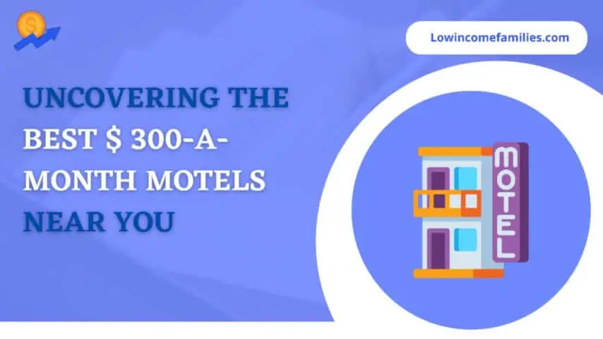 300 a month motel