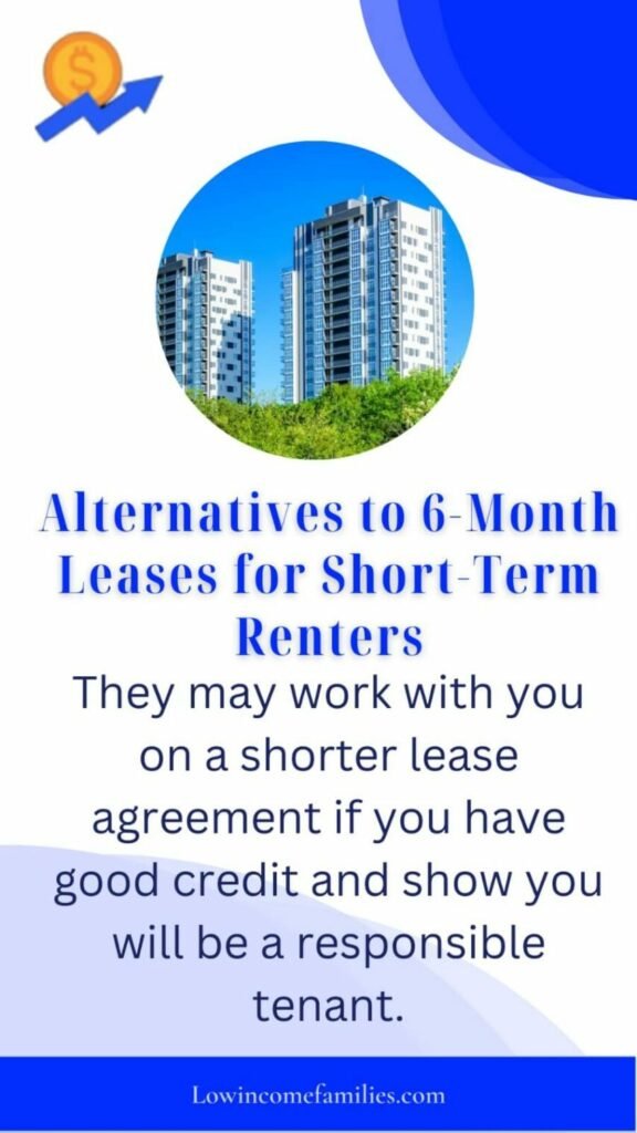 Can you lease an apartment for six months