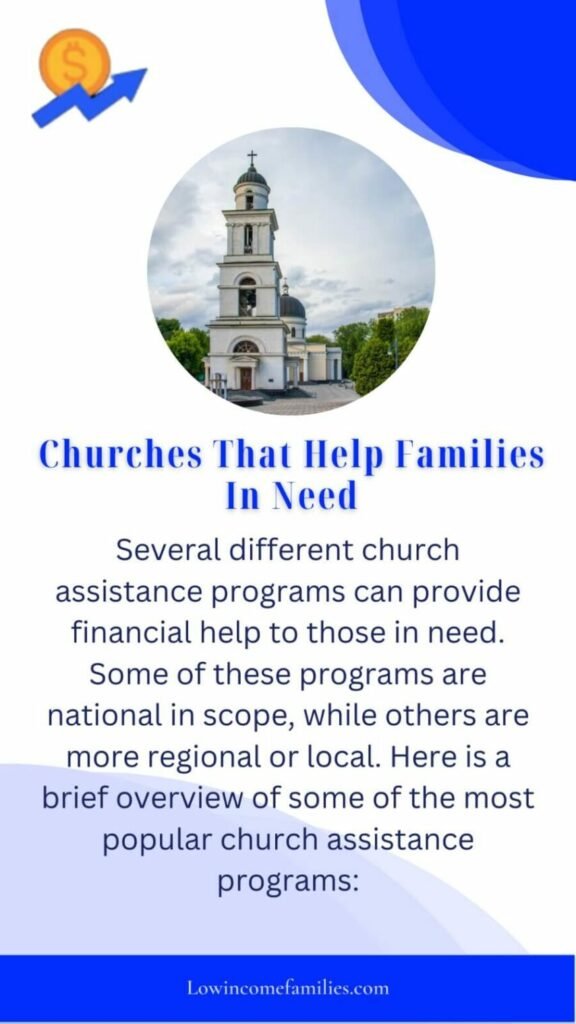 Church financial assistance