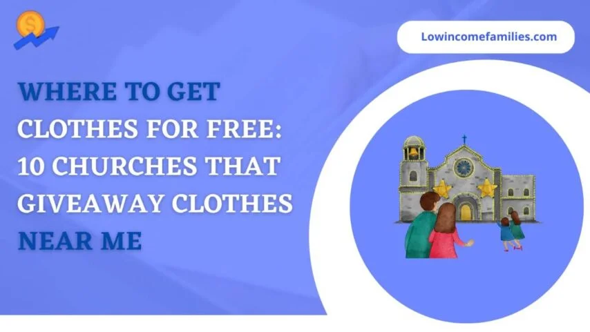 Churches that giveaway free clothes near me