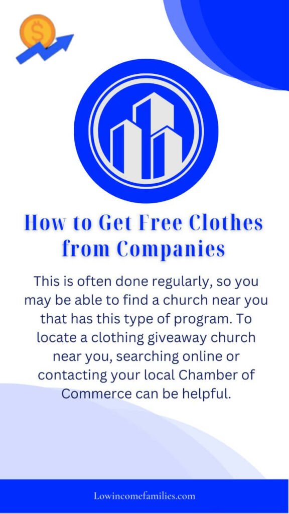 Churches that help with free clothes near me