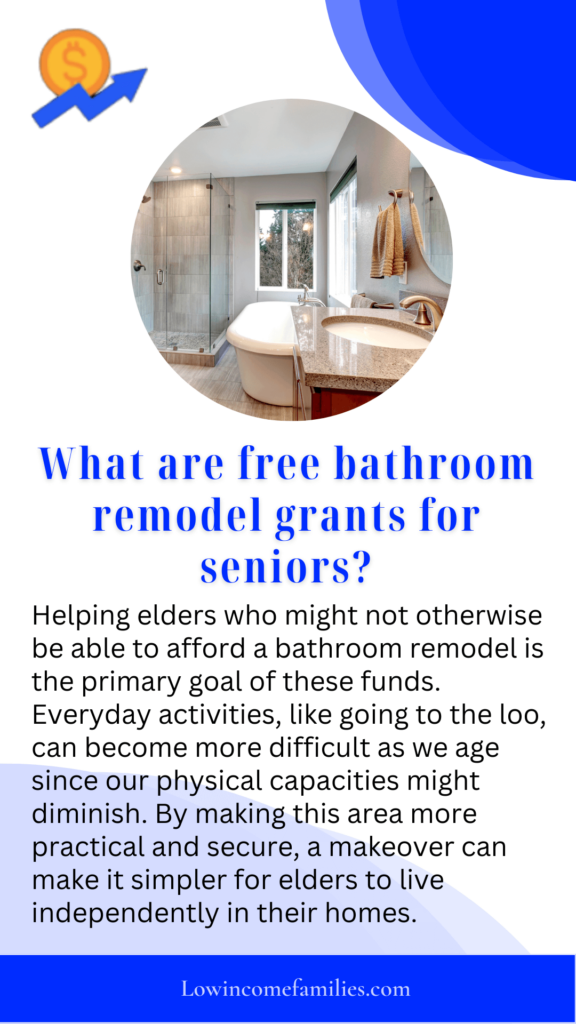 Free Bathroom Repairs for Senior Citizens