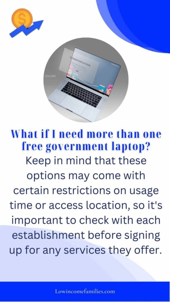 Free laptop from government