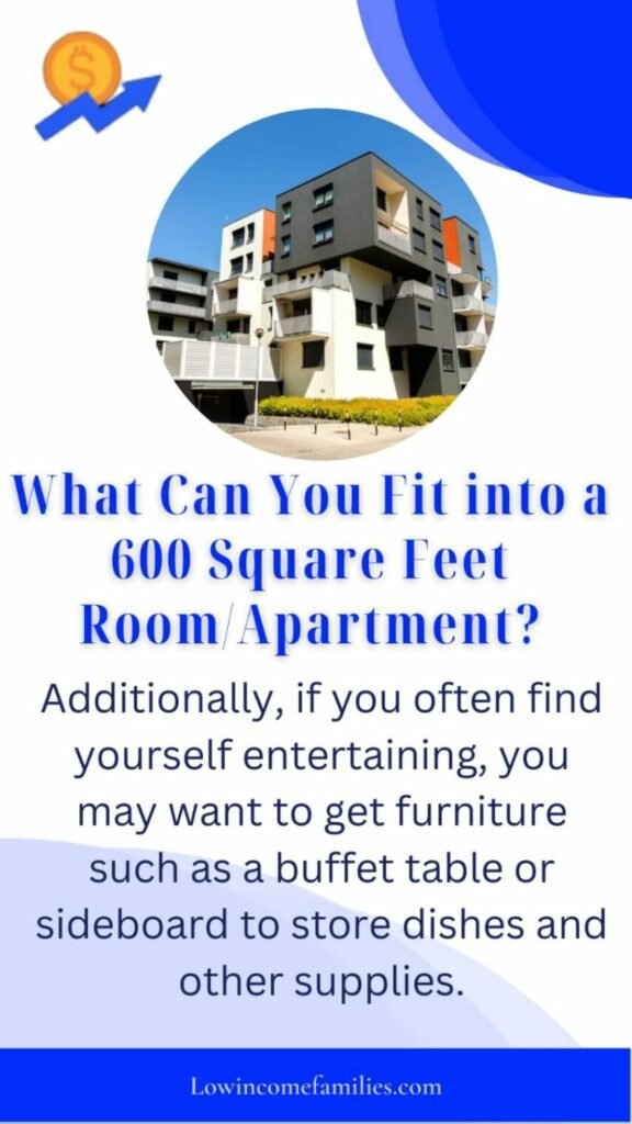 How big is 600 square feet apartment