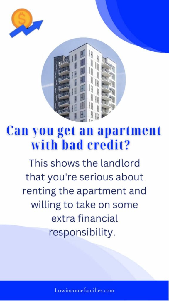 How to get an apartment with bad credit and no co-signer