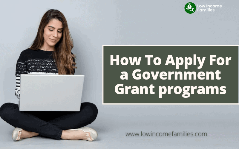 List of government grants for individuals