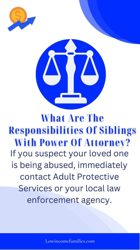 Report power of attorney abuse
