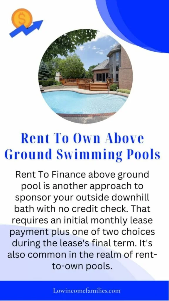 Swimming pool payment plan